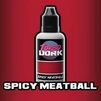 Turbo Dork - Spicy Meatball Metallic Acrylic Paint 20ml Bottle