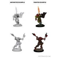 D&D Nolzurs Marvelous Unpainted Miniatures Dragonborn Female Fighter