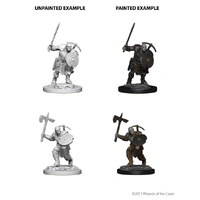 D&D Nolzurs Marvelous Unpainted Miniatures Earth Genasi Male Fighter