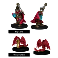 WizKids Boy Cleric & Winged Snake