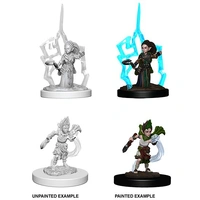 Pathfinder Deep Cuts Unpainted Miniatures Gnome Female Druid