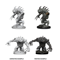 D&D Nolzurs Marvelous Unpainted Miniatures Grey Slaad & Death Slaad