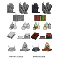 WizKids Deep Cuts Unpainted Miniatures Wizards Room