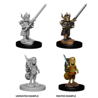 D&D Nolzurs Marvelous Unpainted Miniatures Male Halfling Fighter