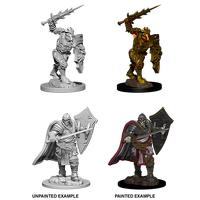 D&D Nolzurs Marvelous Unpainted Miniatures Death Knight & Helmed Horror