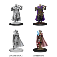 D&D Nolzurs Marvelous Unpainted Miniatures Human Ranger & Moon Elf Sorcerer