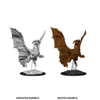 D&D Nolzurs Marvelous Unpainted Miniatures Young Copper Dragon