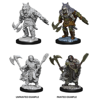 D&D Nolzurs Marvelous Unpainted Miniatures Male Half Orc Barbarian