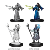 D&D Nolzurs Marvelous Unpainted Miniatures Male Elf Wizard