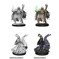 Pathfinder Deep Cuts Unpainted Miniatures Necromancers