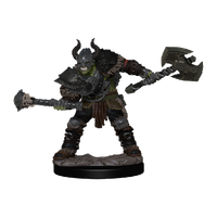 Pathfinder Battles Premium Painted Figure Half-Orc Barbarian Male
