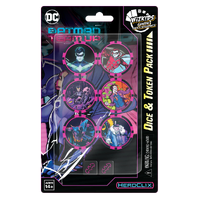 DC Comics Heroclix Batman Team Up Dice and Token Pack