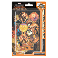 Marvel Heroclix Wheels of Vengeance Dice and Token Pack