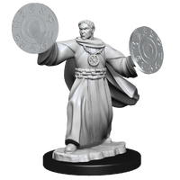 Critical Role Unpainted Miniatures Human Graviturgy and Chronurgy Wizards Female