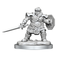 D&D Nolzurs Marvelous Unpainted Miniatures Dwarf Fighter Female