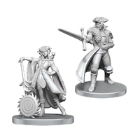 U1 Critical Role Unpainted Miniatures: Jester Lavorre & Fjord Stone