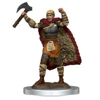 D&D Premium Painted Figures Human Barbarian Female