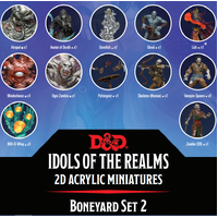 D&D Idols of the Realms Boneyard 2D Set 2