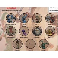 D&D Idols of the Realms Dragons of Stormwreck Isle 2D Set