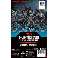 D&D Idols of the Realms Wizards & Warriors 2D Set
