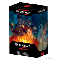 D&D Icons of the Realms Miniatures The Wild Beyond the Witchlight Set 20 Tin Soldiers Promo Box
