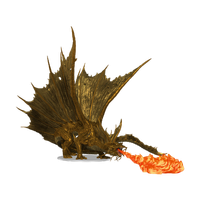 Dungeons & Dragons Adult Gold Dragon Premium Figure