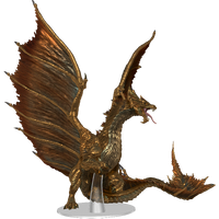 D&D Icons of the Realms Adult Brass Dragon