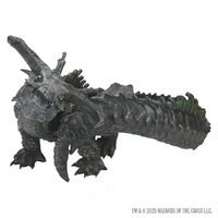 D&D Replicas of the Realms: Black Dragon Wyrmling Foam Figure