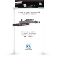 Paladin Clear Sleeves - Thaddeus (130mm X 195mm) (55 Sleeves Per Pack)