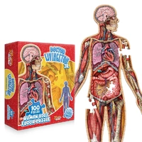 Dr. Livingston Jr. Floor Puzzle: Human Body