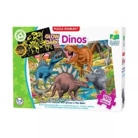 Dinos Floor Puzzle Glow 100Pc