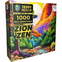 Trippy Puzzles - 1000 Piece Jigsaw Zion Zen