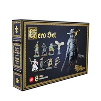 Raybox Games: The Cats of Mont Saint-Michel: Hero Miniatures Set