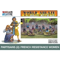 Wargames Atlantic - Sharpe's Rifles- Partisans (2) French Resistance Women
