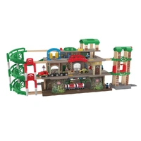 Hape - Railway: Multi-Level Railway City Set