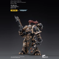 Warhammer Collectibles: 1/18 Scale Black Legion Havocs Champion Brother Slael