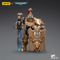 Warhammer Collectibles: 1/18 Scale Adeptus Custodes Guard with Sentinel Blade and Praesidium Shield