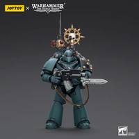 Warhammer Collectibles: 1/18 Scale Sons of Horus MKVI Tactical Squad Legionary with Nuncio Vox