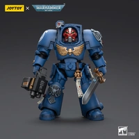 Warhammer Collectibles: 1/18 Scale Ultramarines Terminator Squad Sergeant with Teleport Homer