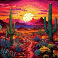 Trippy Puzzles - 300 Pce Wood Jigsaw Desert Daze