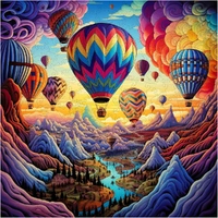 Trippy Puzzles - 300 Pce Wood Jigsaw Rainbow Ride