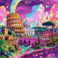 Trippy Puzzles - 300 Pce Wood Jigsaw Roman Riddle