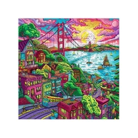 Trippy Puzzles - 300 Pce Wood Jigsaw Frisco Frenzy