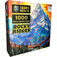 Trippy Puzzles - 1000 Piece Jigsaw Rocky Ridges
