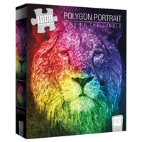 Puzzle: Polygon Portrait “King of the Jungle” 1000pc