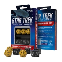 Star Trek Adventures Dice Set Operations Gold