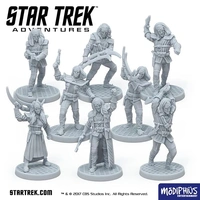 Star Trek Adventures RPG - Klingon Warband Miniatures Set