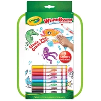 Dry Erase Board + 8 Markers