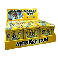 Monkey Run Tin; Display Of 6