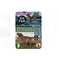 Go Fish Dinosaurs; Magnet;Tin